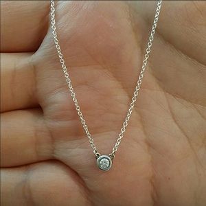 Elsa Peretti .07 díamond necklace